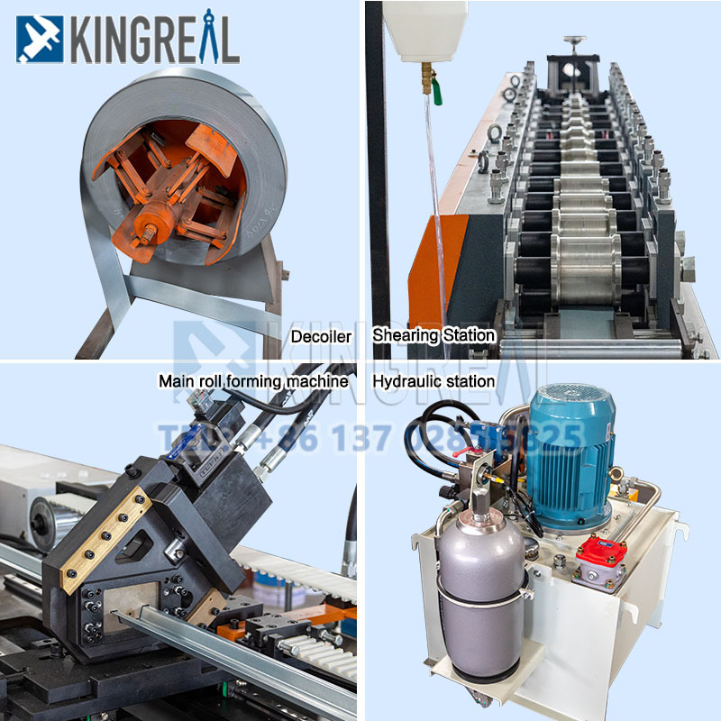 Omega Profile Roll Forming Machine