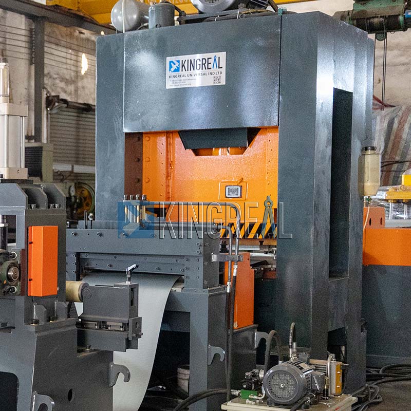 steel perforated machine