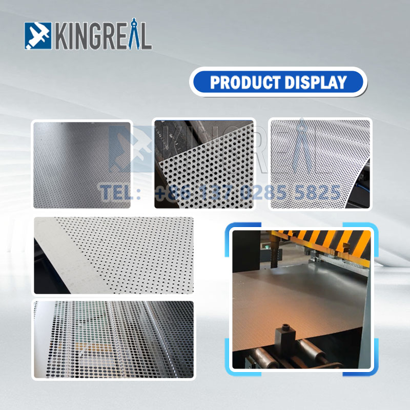 steel perforated machine