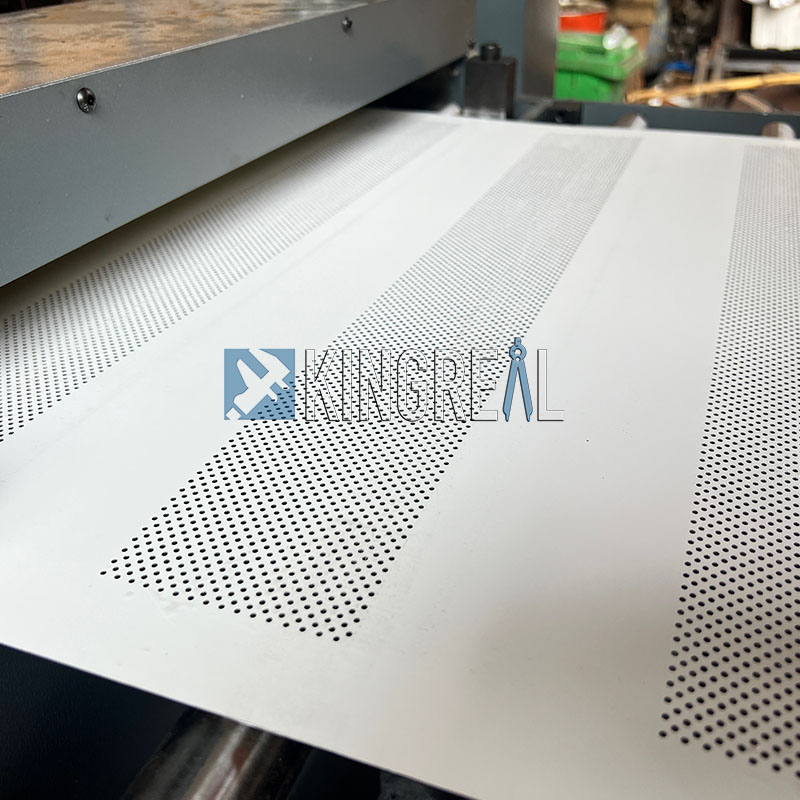 metal ceiling tile perforation line metal ceiling tile perforation line