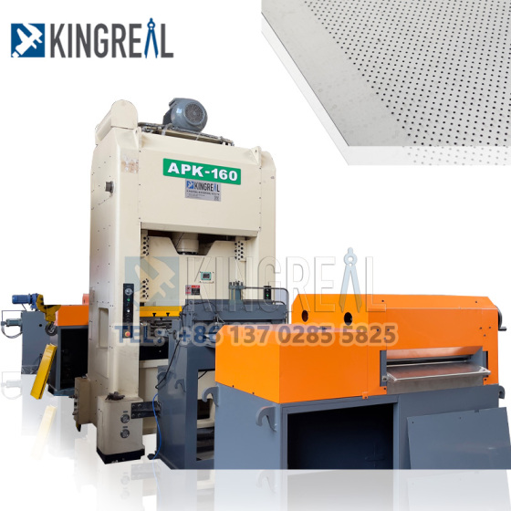 How do you make a perforated metal sheet?