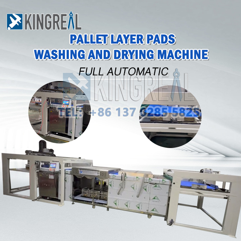 Pallet Layer Pads Washing And Drying Machine