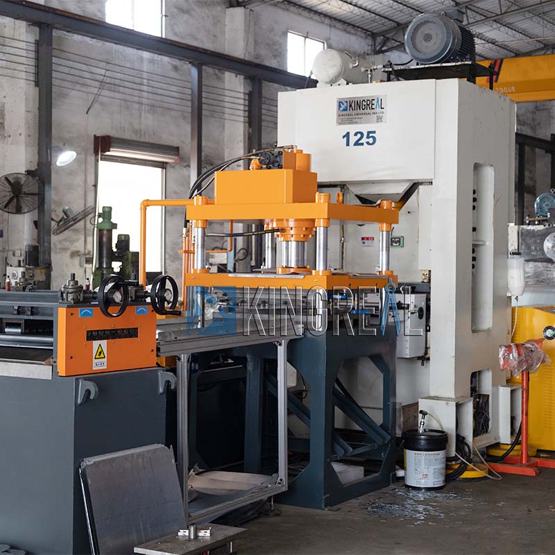What is a metal ceiling tile perforation line used for?