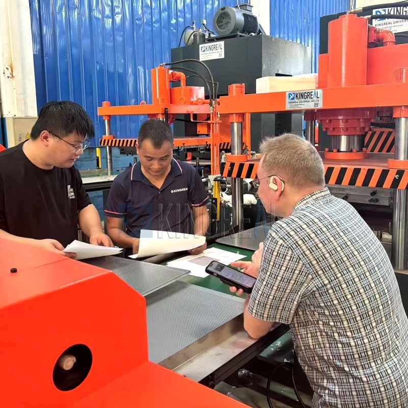 metal ceiling tile making machine