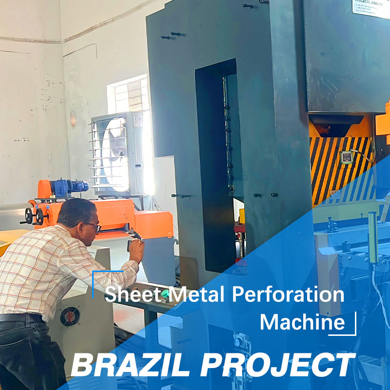Mesin Perforasi Lembaran Logam di Brasil