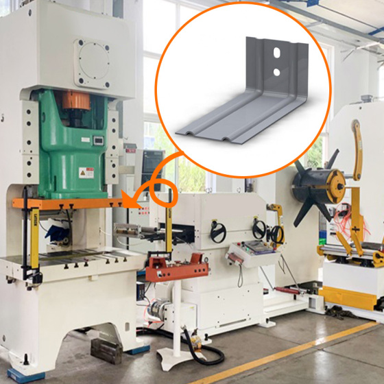What materials can metal stamping equipment process?