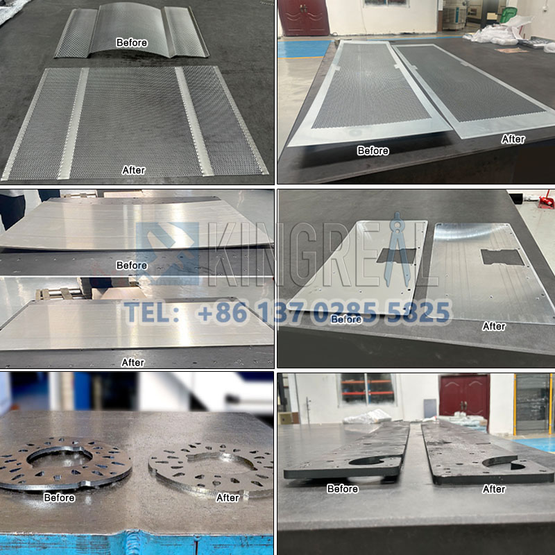 sheet metal straightening machine
