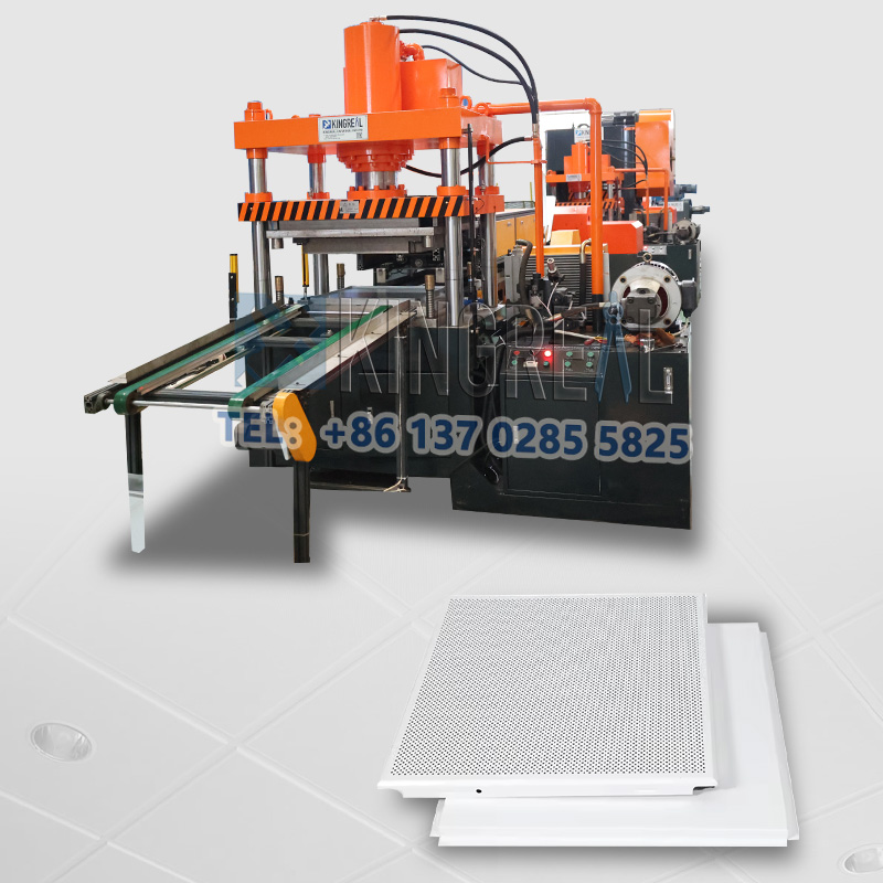 Clip In Metal Ceiling Tile Production Line