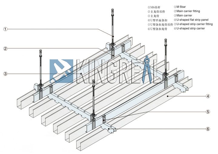 baffle ceiling making machine