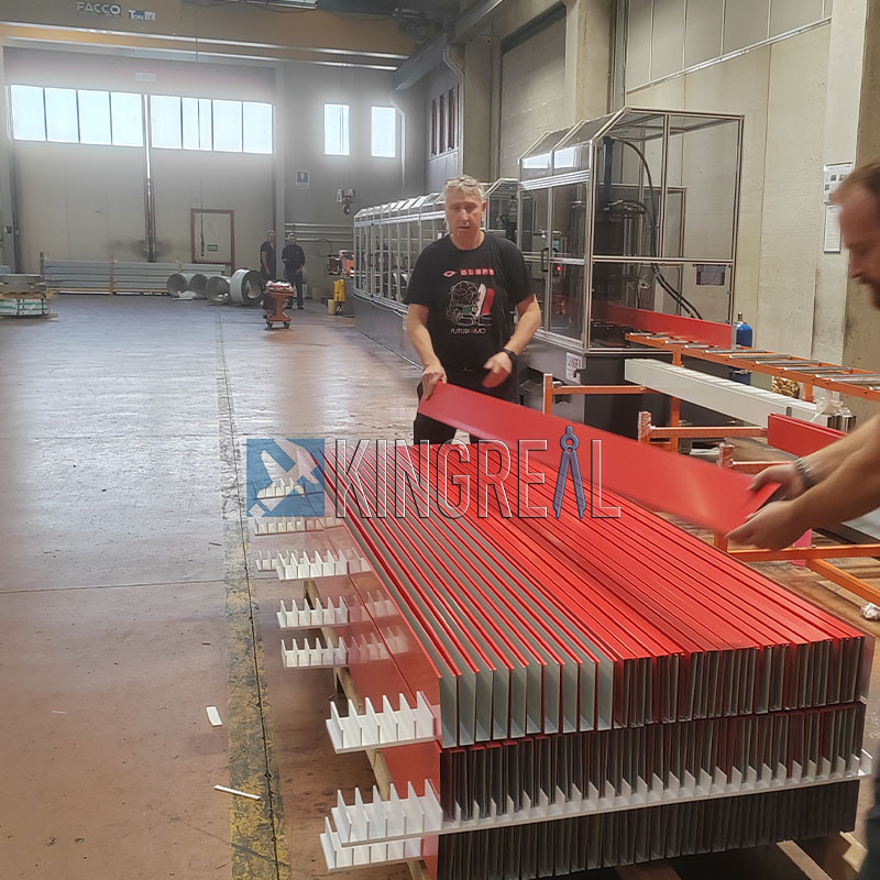 ceiling baffle machine
