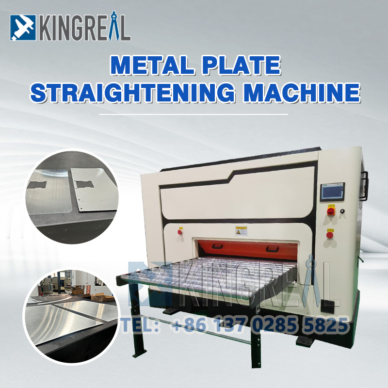 metal plate straightening machine