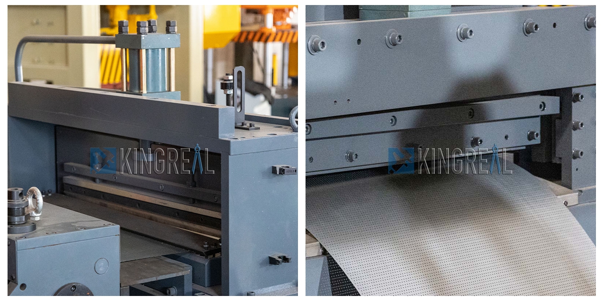 steel perforated machine