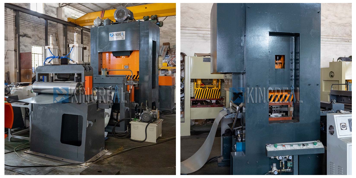 steel perforated machine