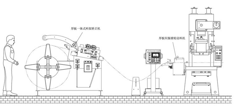 metal part stamping machine