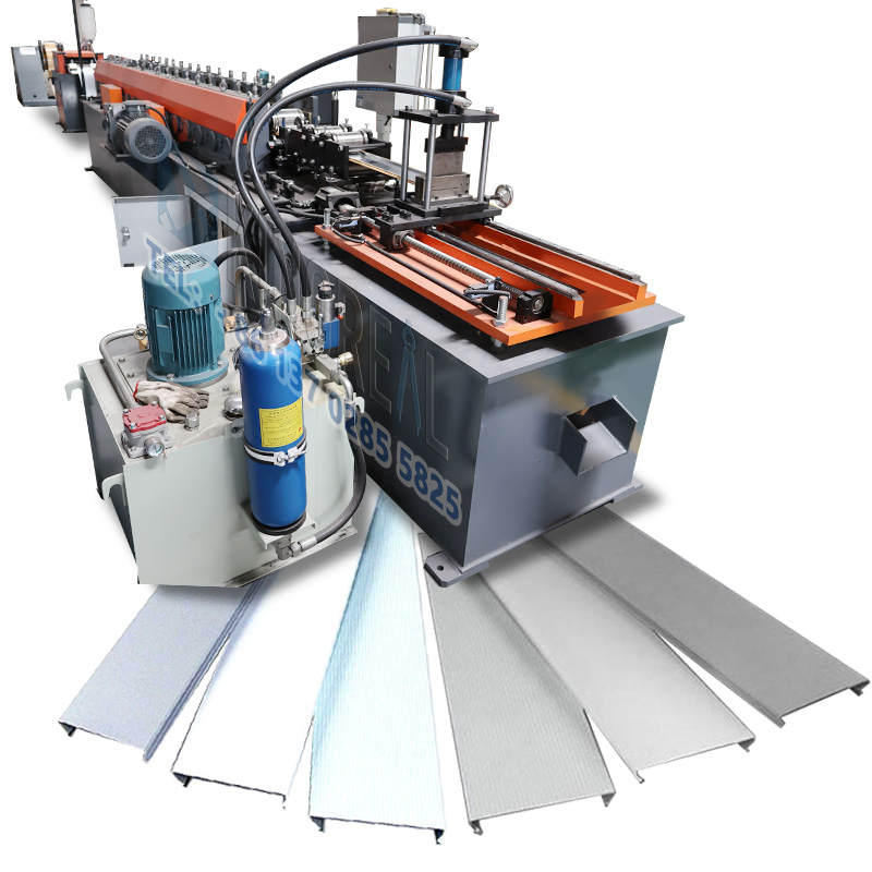 Suspended Ceiling Linear Strip Ceiling Machine