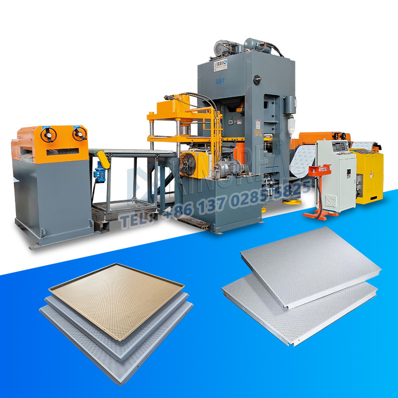 Lay In Aluminum Ceiling Tile Production Line