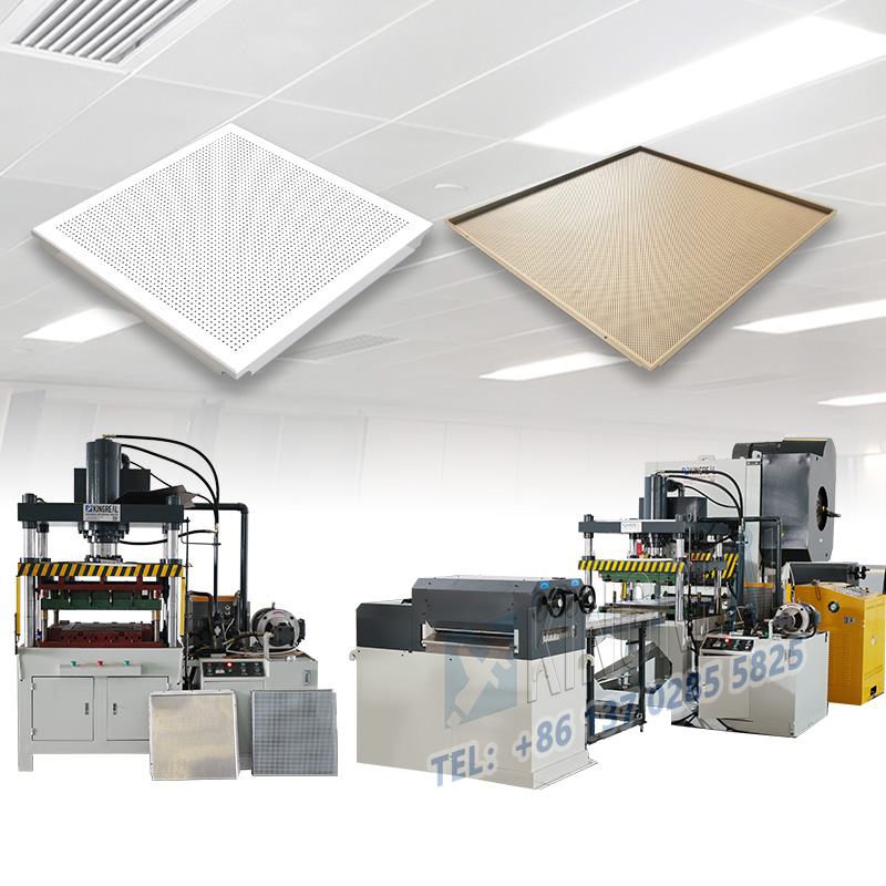 Semi Auto Suspended Ceiling Tiles Production Line