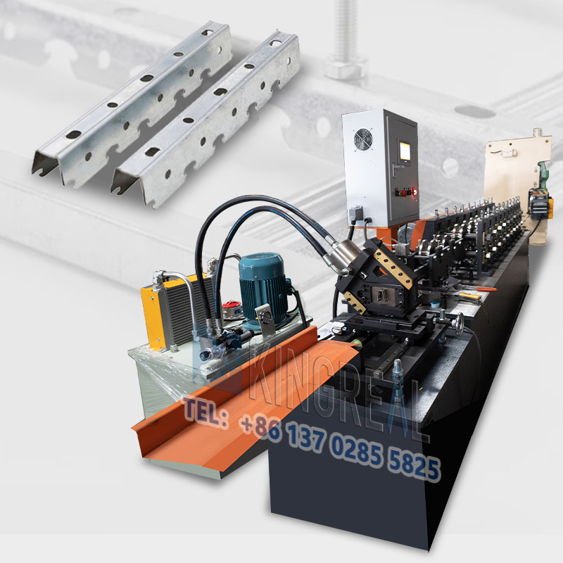 Macchina per la fabbricazione di supporti per soffitti metallici