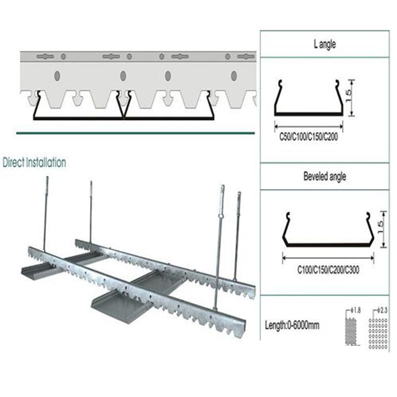 metal ceiling carrier making machine