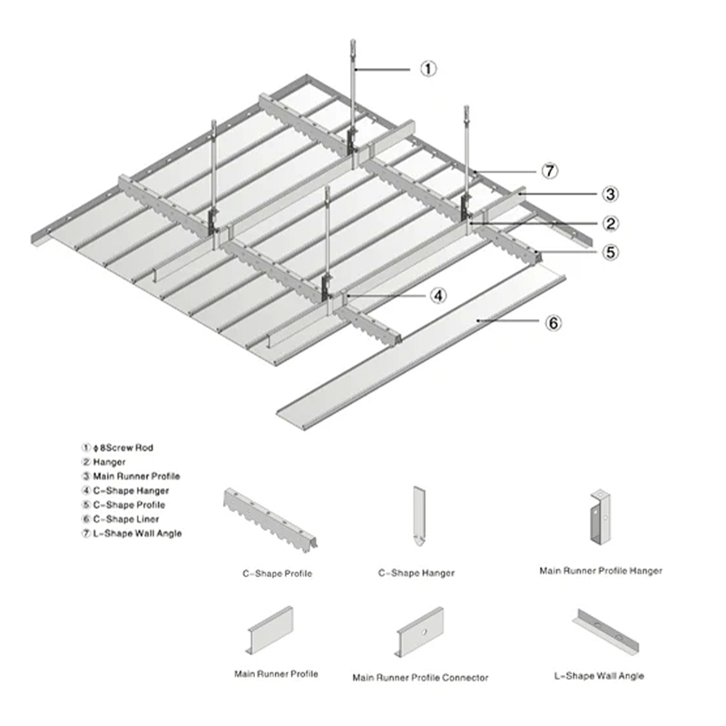 metal ceiling carrier roll forming machine