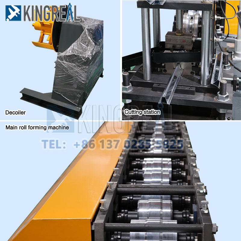 triangular light keel machine