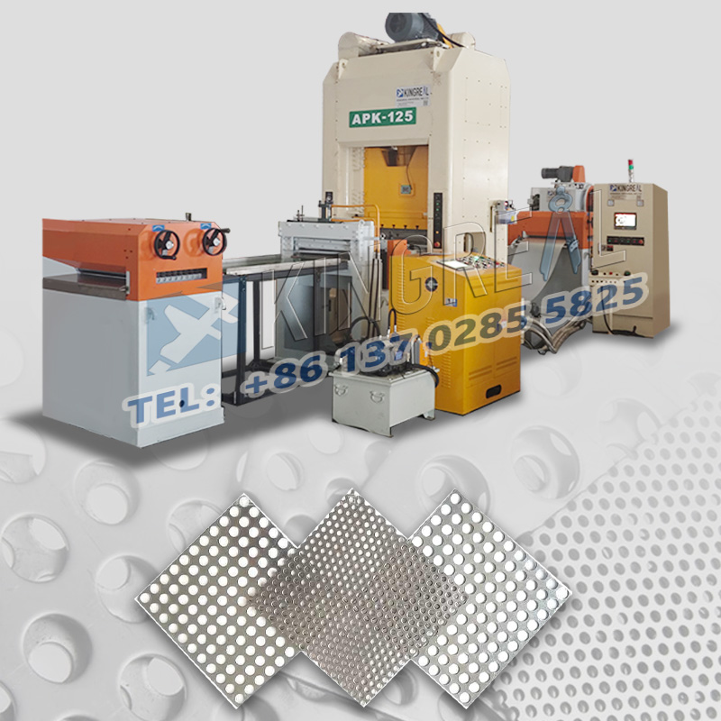 Metal Sheet Perforated Machine
