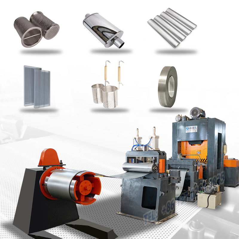 steel perforated machine steel perforated machine