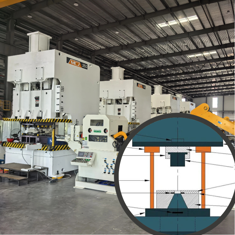 metal stamping making machine