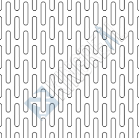 aluminium strip perforated line