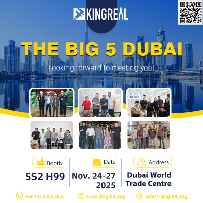 Le BIG 5 de Dubaï : KINGREAL CEILING MACHINERY est là !