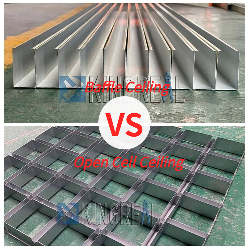 Differences Between Baffle And Open Cell Ceiling You Need To Know
