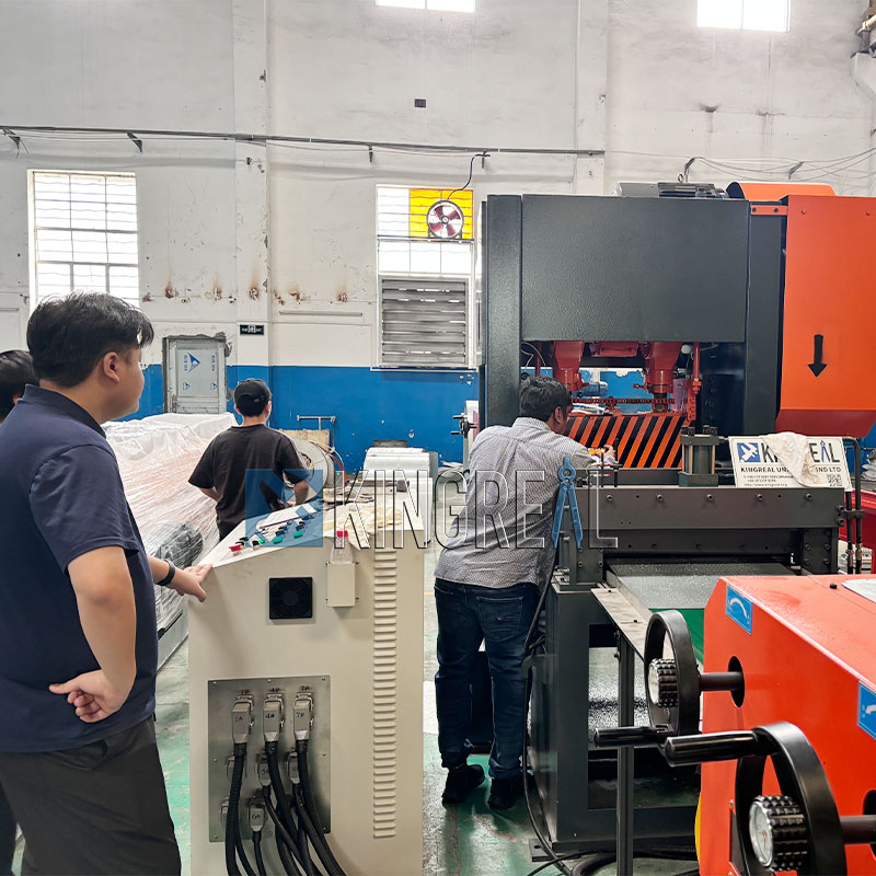 steel perforated machine