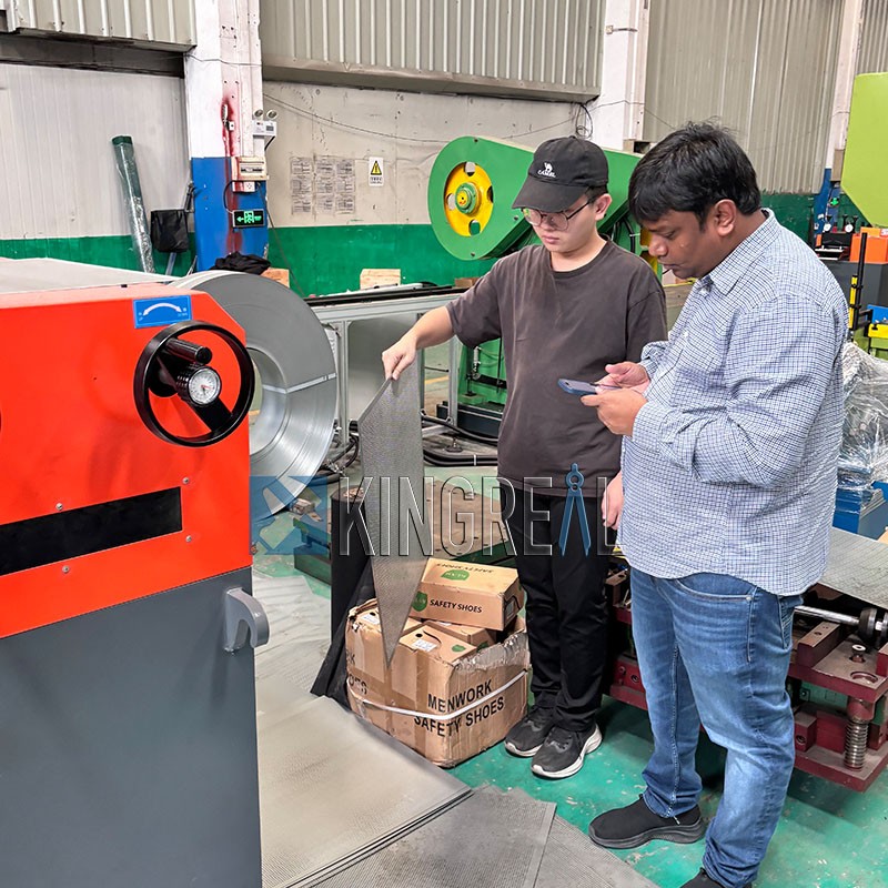 metal perforated making machine