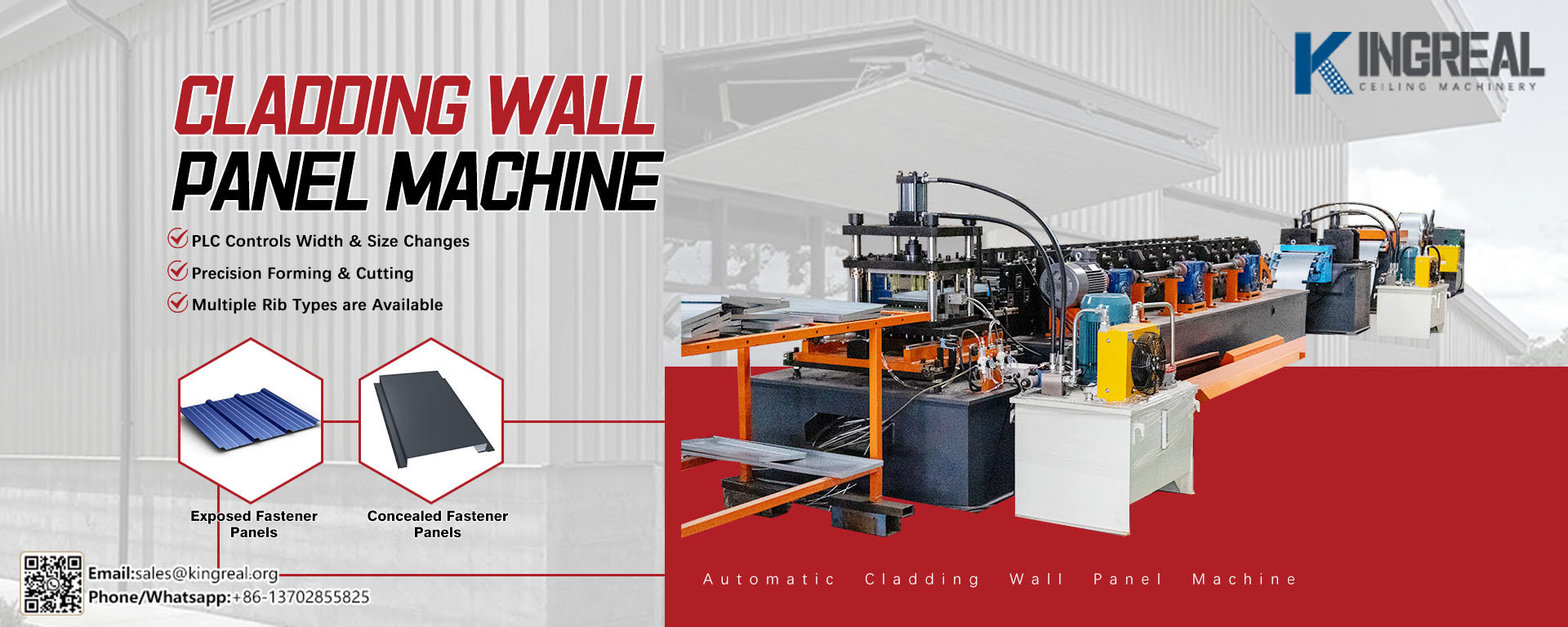 Cladding Wall Panel Machine