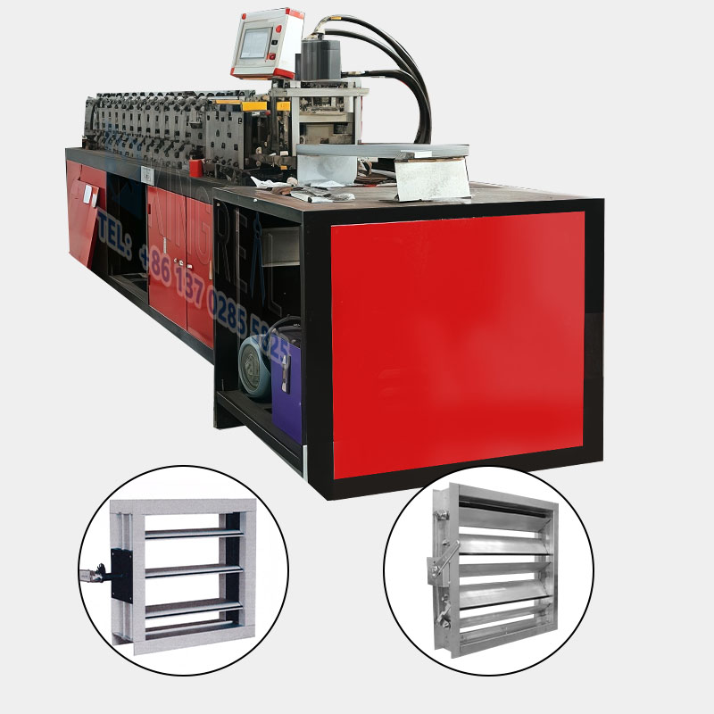 fire smoke damper machine