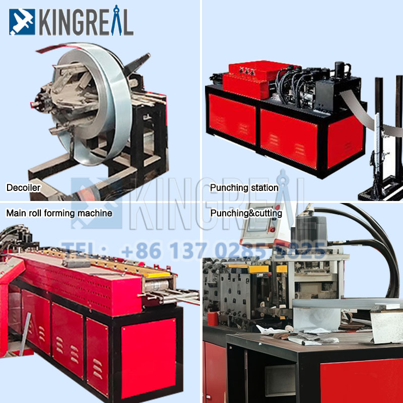 fire damper frame machine