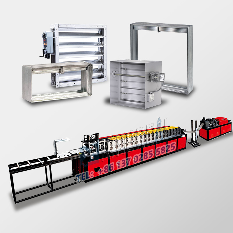 fire damper frame production line fire damper frame production line