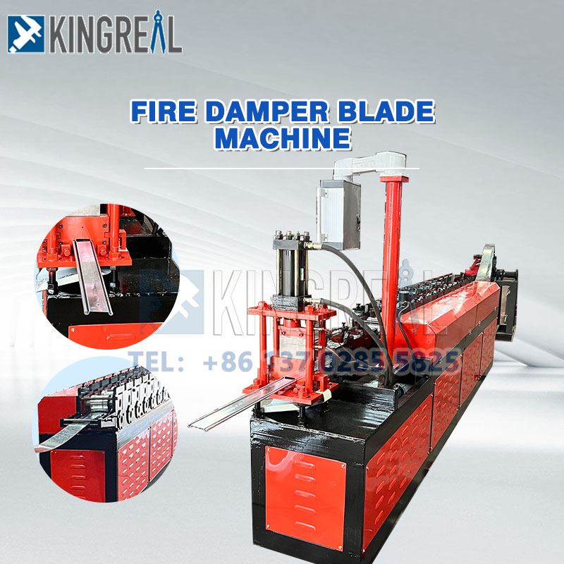 fire damper leaf spring roll forming machine