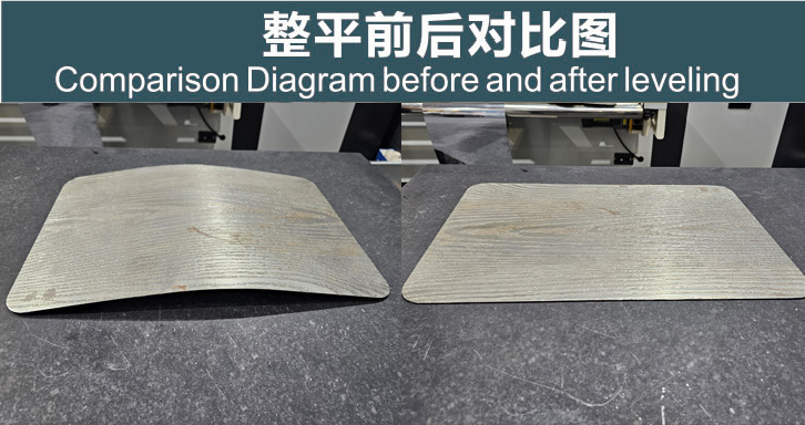 metal sheet leveling machine metal sheet leveling machine