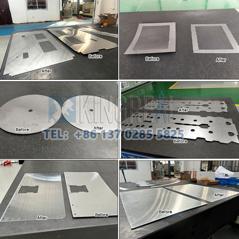 sheet metal flattening machine