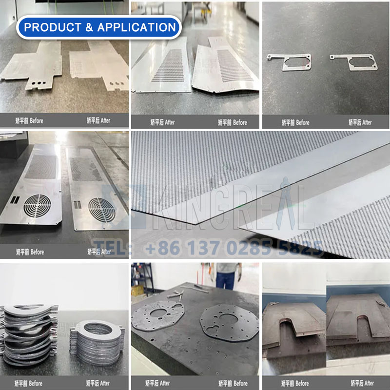 metal sheet leveling machine