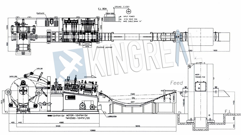 profile connectors making machine