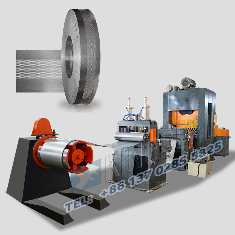 steel perforated machine