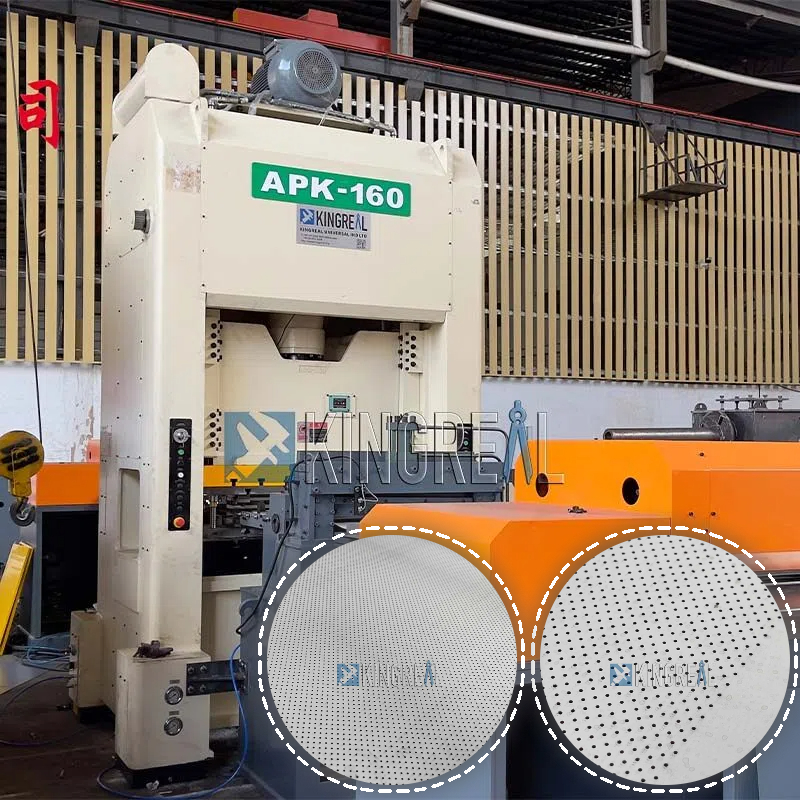 steel perforated machine
