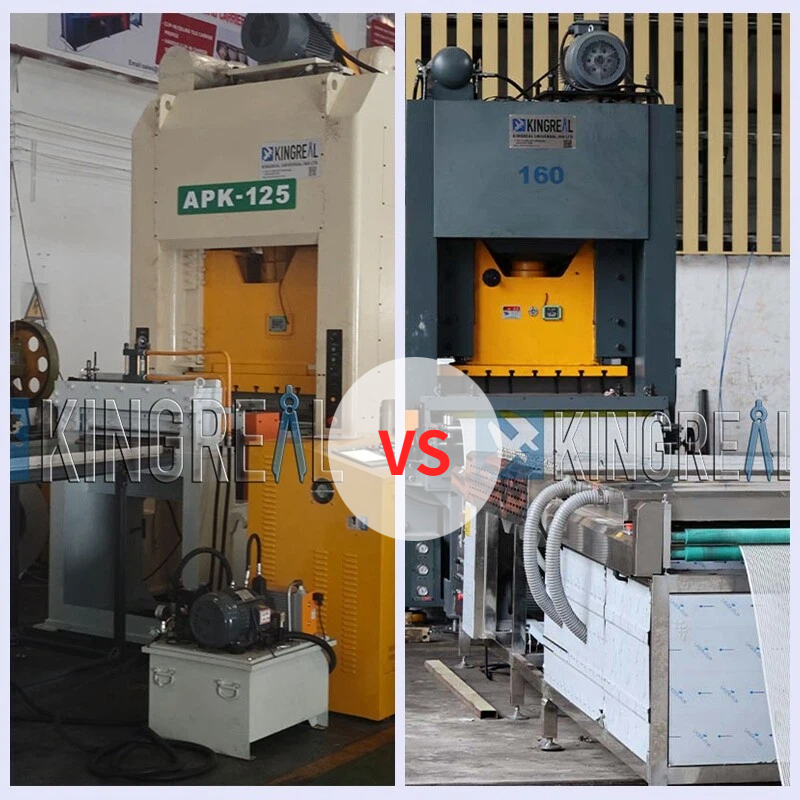 What are the different types of perforated metal machines?