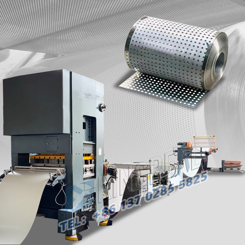 metal perforated machine