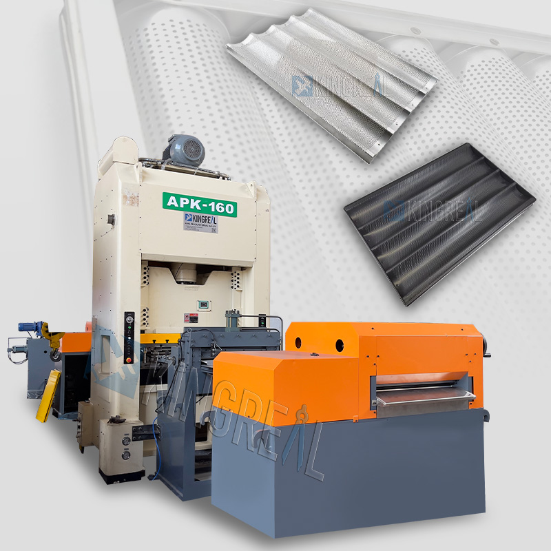 Perforated Metal Machine For Baguette Pan
