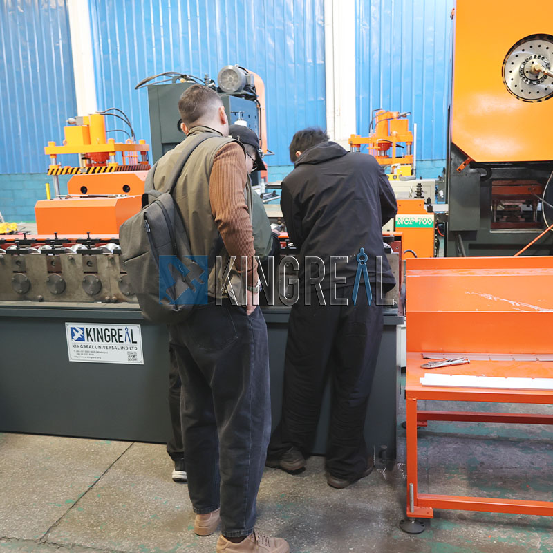 open cell ceiling production line