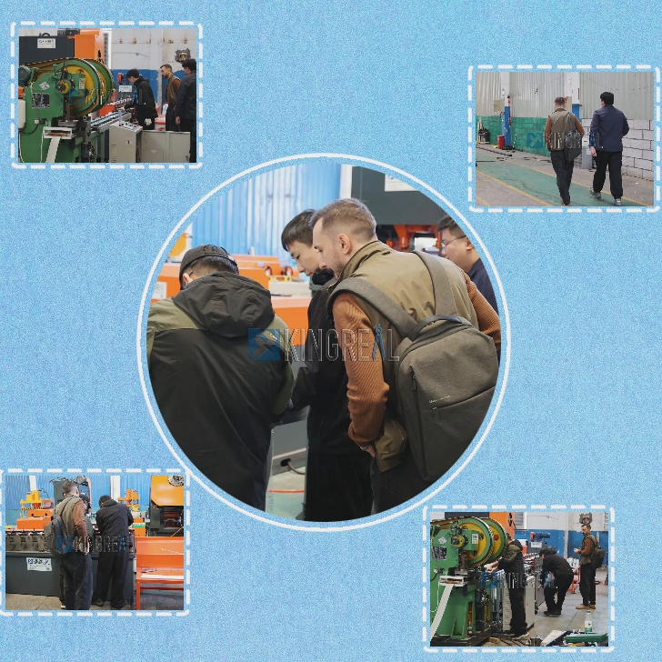 Russian Customer Acceptance: Open Cell Ceiling Machine