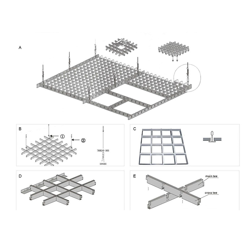 ceiling t bar machine